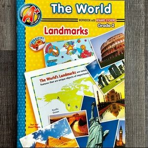💞 New Grade 2: World Landmarks Educational Workbook